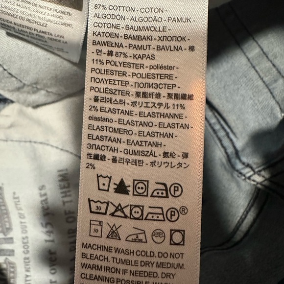 Levi's 541’s W29 L30 Blue Straight Jeans - Picture 6 of 16